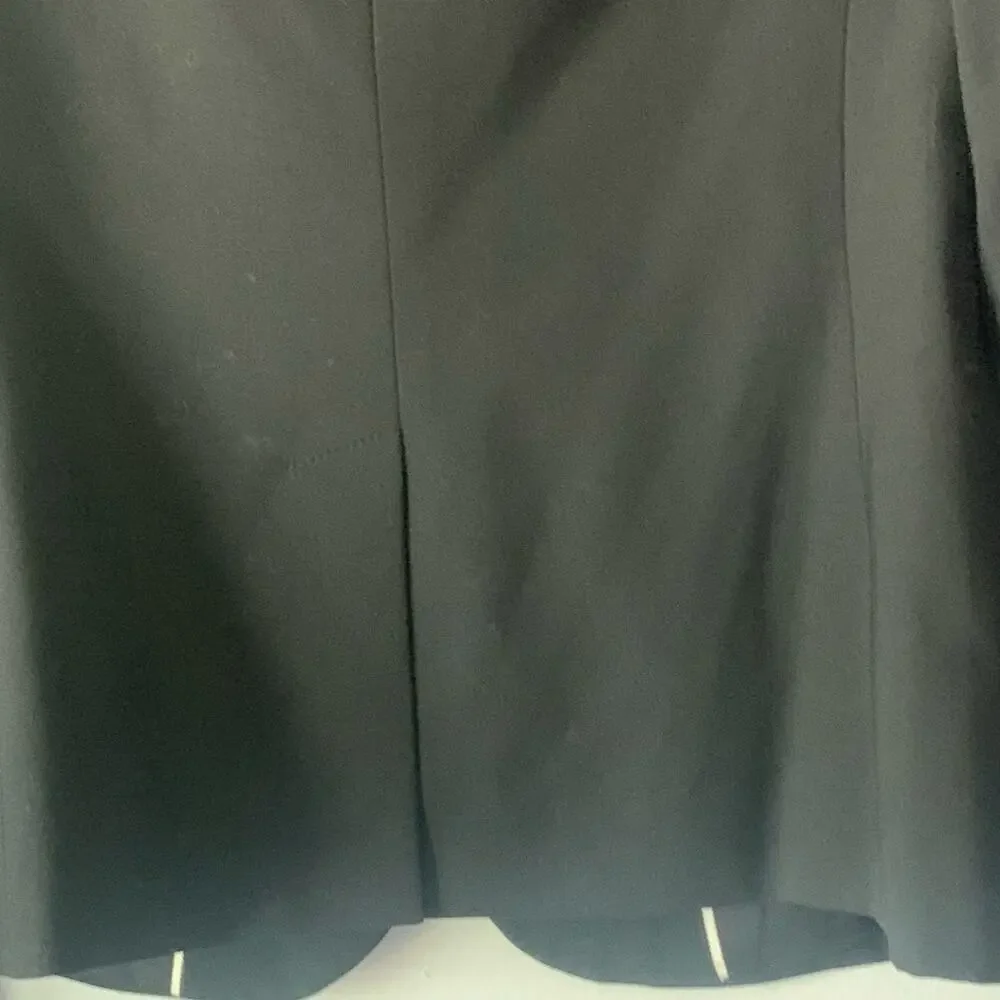 Banana Republic Black Wool Classic Blazer Size 2 - Picture 7 of 15